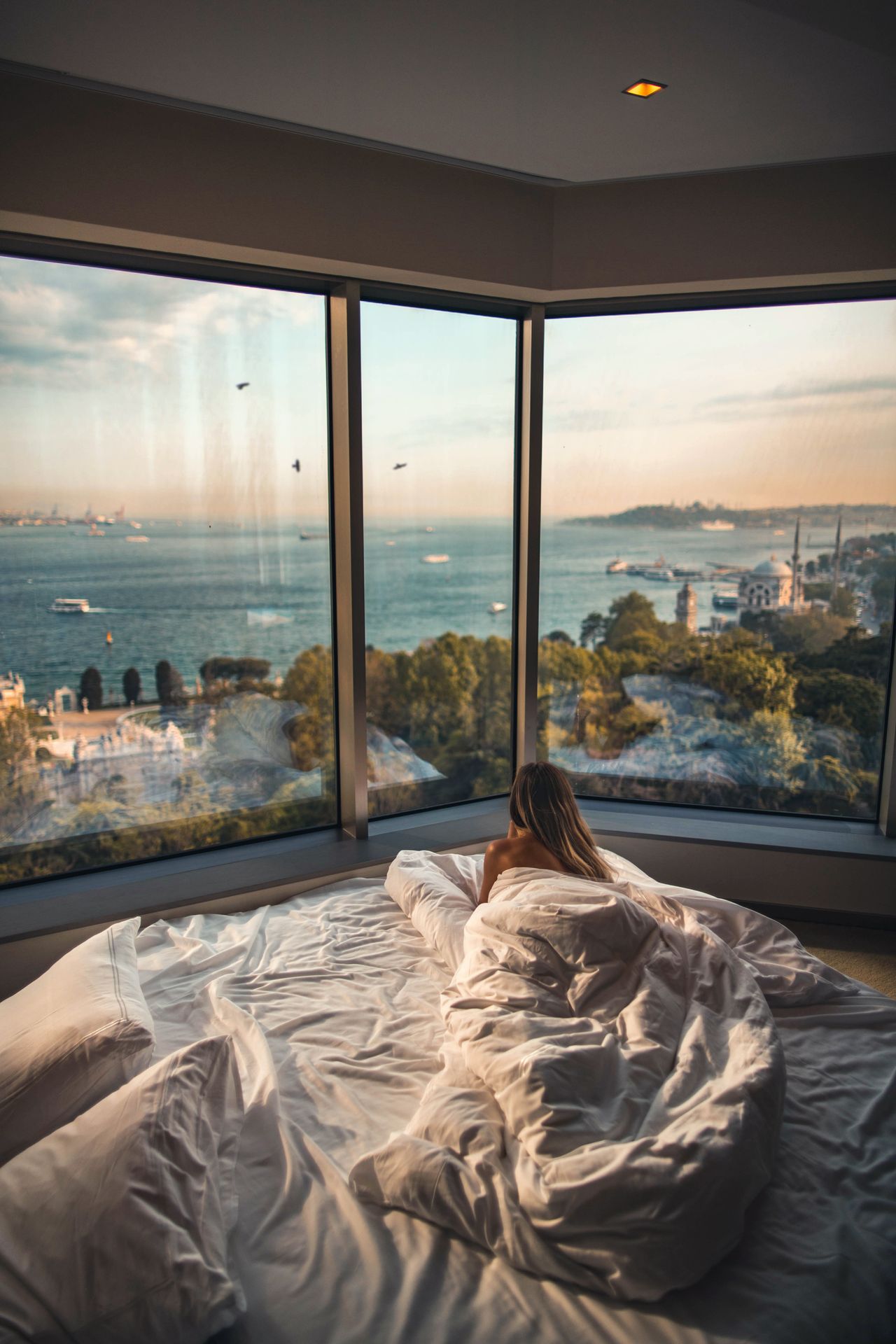 La suite principal con vista